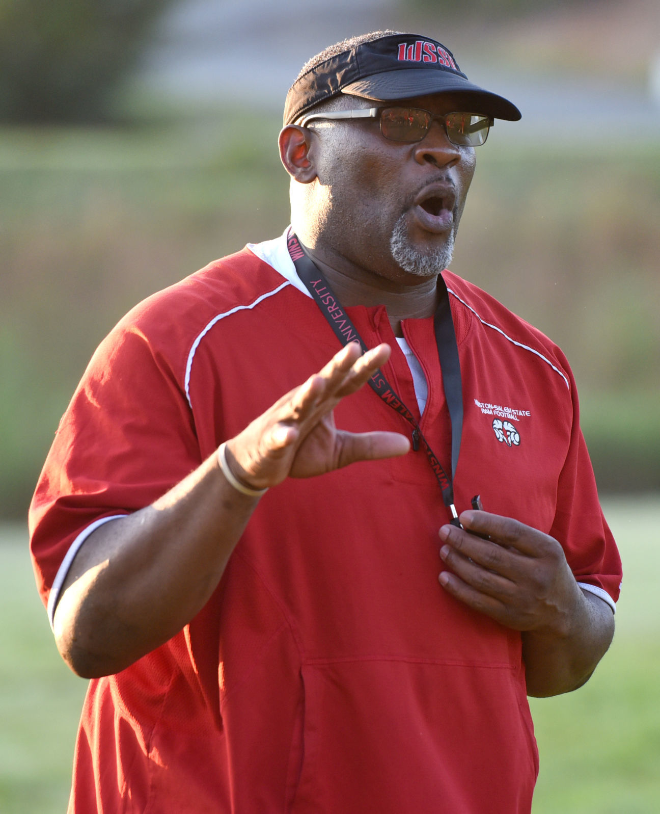 WSSU football first practice